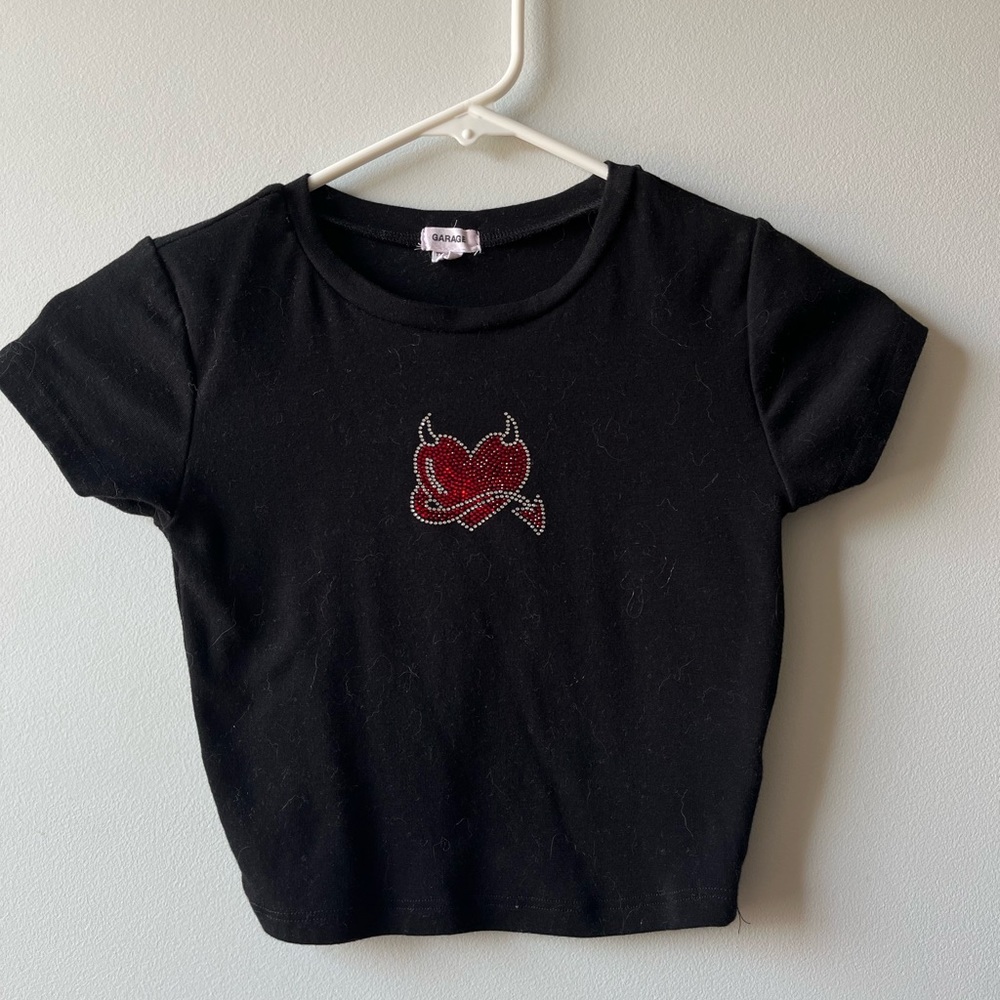 GARAGE CROP TOP